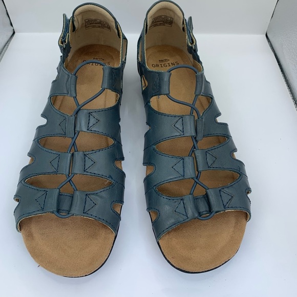 Earth Origins Women's Bea Sandal Admiral Blue size 10M - Picture 3 of 9